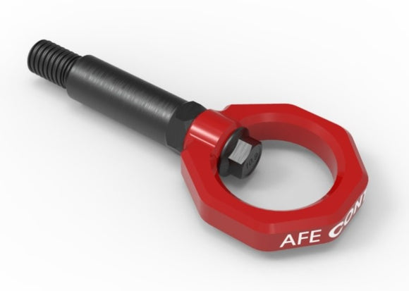 aFe Control Front Tow Hook Red BMW F-Chassis 2/3/4/M